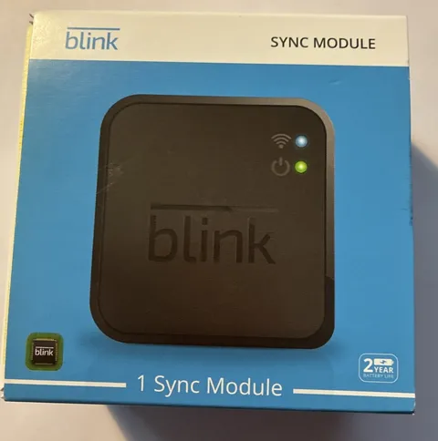 Blink Sync Module Black Central Hub For Blink Security Cameras NEW Opened Box