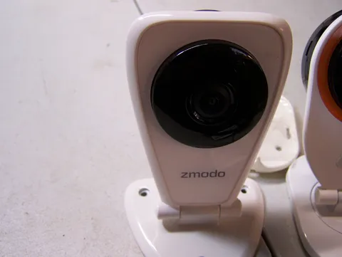 Lot Of 2 Zmodo Cameras ZM-SH721-0 and ZH-1XU1F-W - only 1 power cable