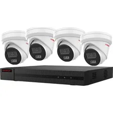NESS 6Mp Ip Cctv Kit Nview 8Ch Nvr & 4 Turret Cameras