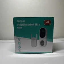 NEW Botslab 3MP Wireless Video Doorbell Camera AI Descriptions WIFI 2-WAY Talk