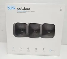 Blink Outdoor (3rd Gen) Wireless 1080p Security Camera System - 3 Camera Kit NEW