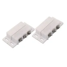 2 Sets Magnetic Reed Switch NC NO Door Window Alarm Contact Sensor 5V 24V