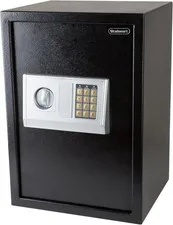 Electronic Steel Safe with Touchpad & Key Override - Perfect for Home & Business