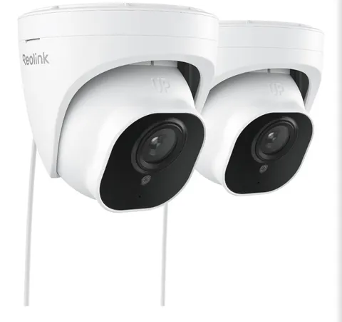  PoE Security Camera RLC-520A (Pack of 2), 5MP Wired Outdoor Dome