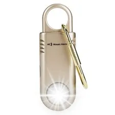 135dB Rechargeable Personal Safety Alarm Built-in Ultra-Bright Flashlight Non...