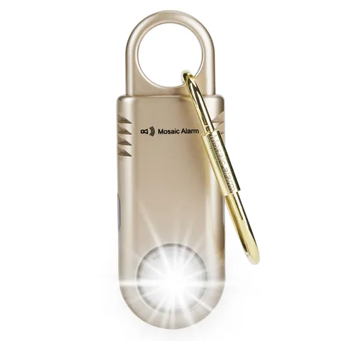 135dB Rechargeable Personal Safety Alarm Built-in Ultra-Bright Flashlight Non...