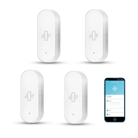 Smart Vibration Sensor: Wireless Glass Break Detector, WiFi Door Sensor with ...