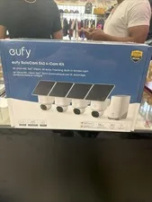eufy Security SoloCam E42 4-Cam Kit  4K Security Camera Wireless Outdoor Solar