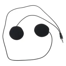 Full Coverage Motorcycles Helmets Headphone With Double Sound Output 100cm Cable