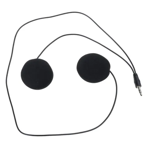 Full Coverage Motorcycles Helmets Headphone With Double Sound Output 100cm Cable