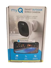 Chamberlain - myQ Smart Outdoor Home Security Camera - White