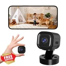 JZDCB 2K Indoor Camera Black