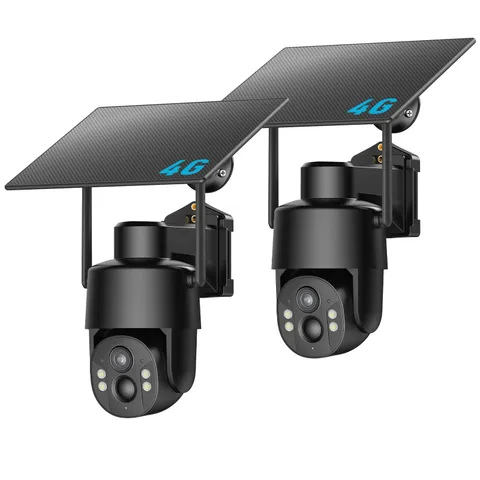 4G LTE Cellular Security Camera, No WiFi Needed, 4MP Live Video, 360° Full Vi...