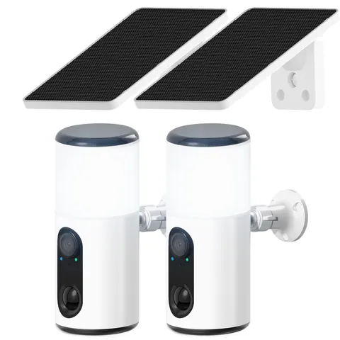 5G WiFi Solar Wireless Security Camera Outdoor Waterproof 4MP Color Night Vision