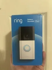Ring - Battery Doorbell Plus Smart Wifi Video Doorbell Satin Nickel