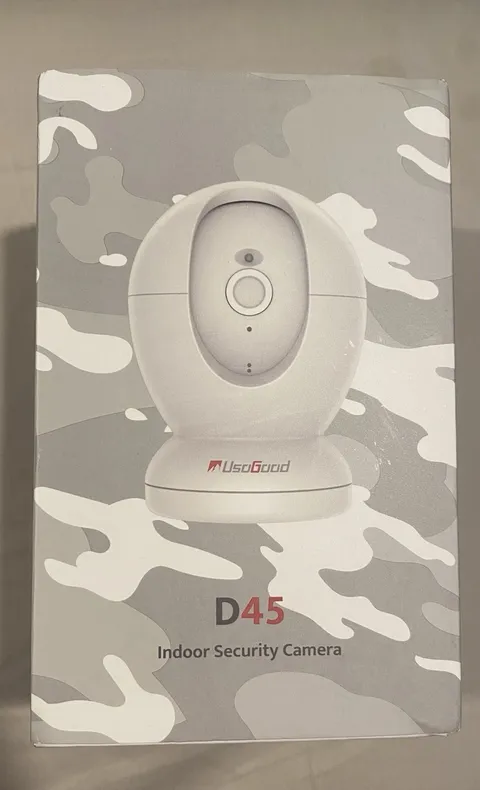 Lot of 2 New UsoGood D45 Indoor Security Camera - Alexa Compatible