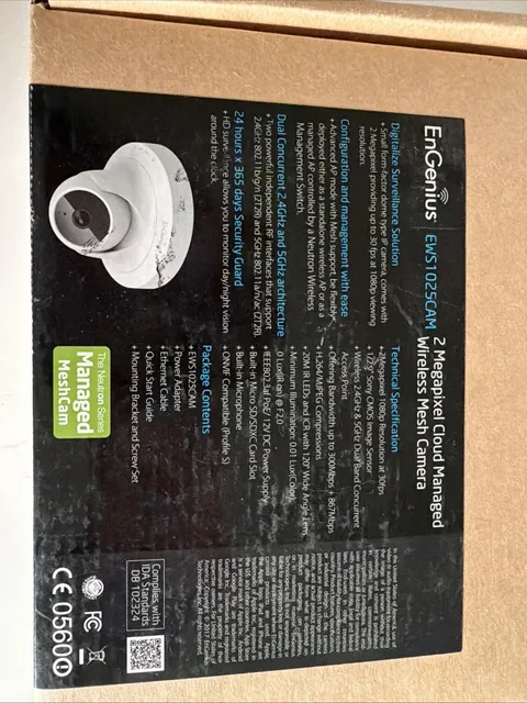 Engenius EWS1025CAM: Dual‑Purpose 802.11ac Access Point & 2MP IP Camera