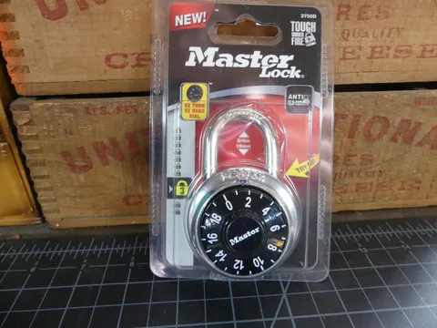 New Master Lock Dial Combination Padlock NIP Locker