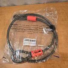 BV 4FT Security Steel Cable Lock, Padlock, Disk Lock - 4 foot long cable only