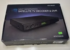 Next Generation AFN DVR Satellite TV Decoder & DVR AFN7500HD Boxed