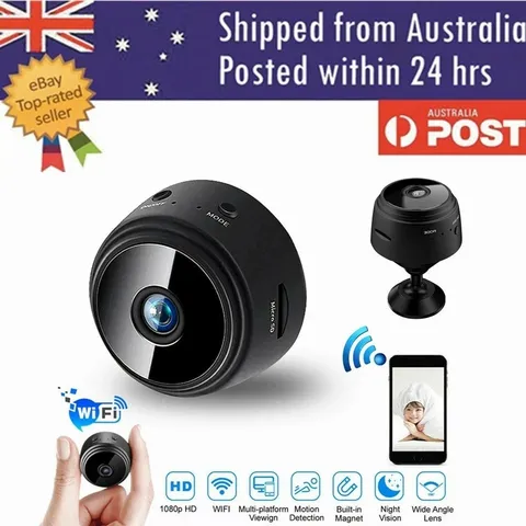 Mini WiFi IP Camera 1080P HD Wireless Home Security CCTV Network Monitor Cam