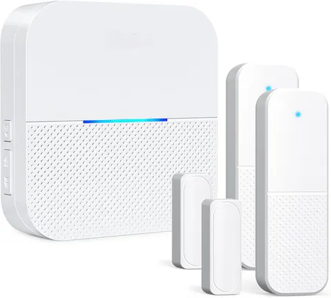 AIDA Door Alarms When Opened Wireless Ring Chime Sensor Alarm for Business/Home/