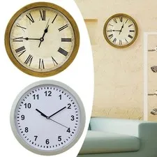 Wallsafe Stylish Wall Clock with Concealed Storage Space for Valuables