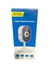 1080p Indoor Wi-Fi IP Security Camera Dual-Band 2.4/5G Night Vision White SEALED