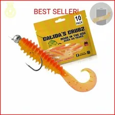 Galida's Grubz Soft Plastic Grubz for Peacock Bass and Walleye Fishing | Deep Ri