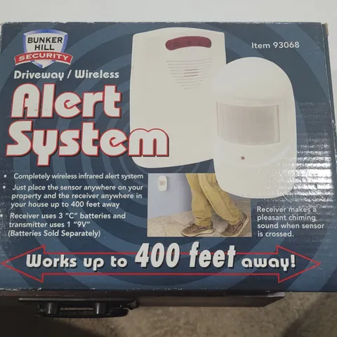 Bunker Hill Security Wireless Driveway Alert System Motion Alarm 400 FT.   93068