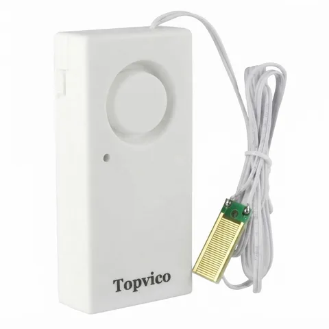 Water Leak Sensor Detector Flood Alarm 3 Pack 120dB Battery Operated
