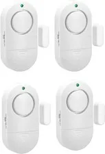 Door Window Alarm 4 Pack 120DB Pool Alarm for Door Home Security for Kids Safety