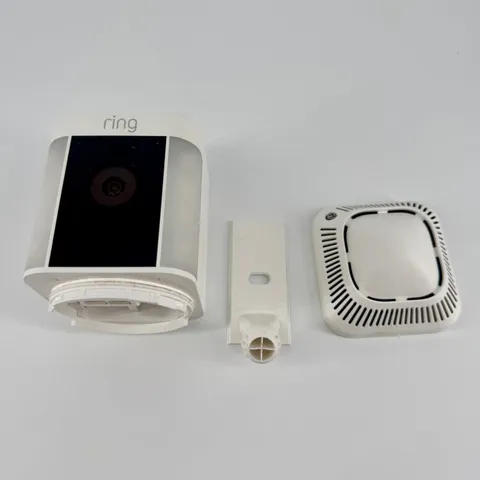 Ring Spotlight Cam Plus 1080p Battery Camera - White NO BATTERY, NO MOUNT