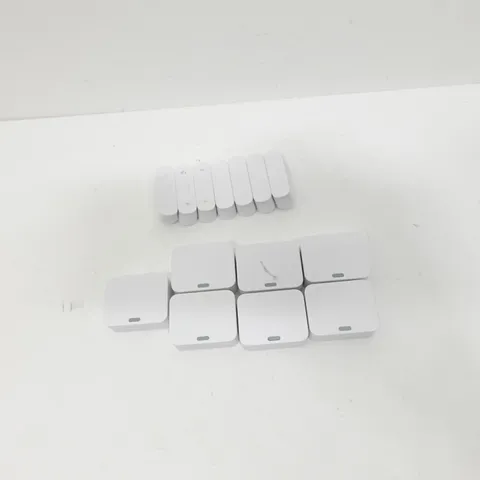 (LOT OF 7) SimpliSafe Security Door / Window Entry Sensor White SSES3 & Magnets
