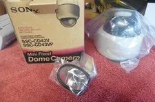 NEW sony Color Dome Camera fixed ssc-cd43V Tan color