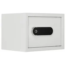 Home Safe Luxury Jewelry Safe with Fingerprint&Keypad Lock, Removable Shelf, ...