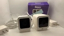 Roku Smart Home Indoor Camera SE (2-Pack) Wi-Fi Connected Wired Security Cameras
