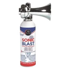 SONIC BLAST FSB5CBU Personal Safety Horn,120db,Metal Horn 53XP90