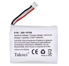 Replacement Battery 30010186 for ADT Command Smart Security Panel 7500mah 3.6...