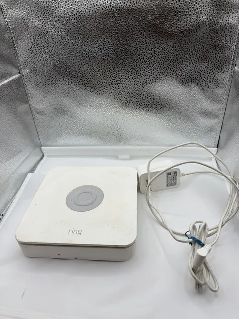 Ring Alarm Base Station US Z wave Plus 4HB1U9-0EN0 Wi-Fi Indoor W/Power Cable 