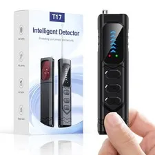 PEDUMMY HIDDEN CAMERA DETECTORS TRACKER DETECTOR HOTELS TRAVEL OFFICE - BLACK