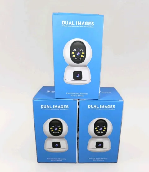 Indoor Wifi Security Cameras - Set of 3 - Wireless, Control from Smartphone