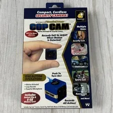 Atomic Beam Cop Cam Mini Wireless Security Camera with Memory Card New Sealed
