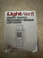 NOS RAB LOS1000W Smart Occupancy Sensor Wall Switch 1000W 120V Light Alert!