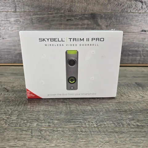 SkyBell TRIM II PRO -- Wi-Fi Door Bell Camera - Brand New Sealed Box