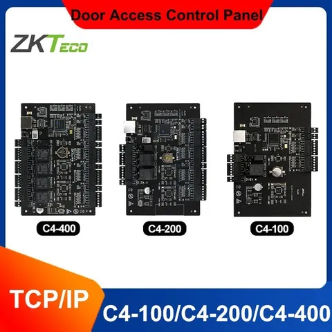 Zkteco Access Control Panel C4-100 C4-200 C4-400 TCP/IP Door Lock Controller