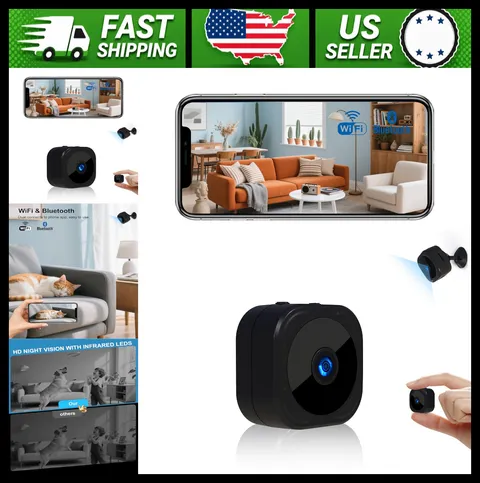 AOBOCAM 1080P HD Mini Camera for Indoor Security with App Control Motion