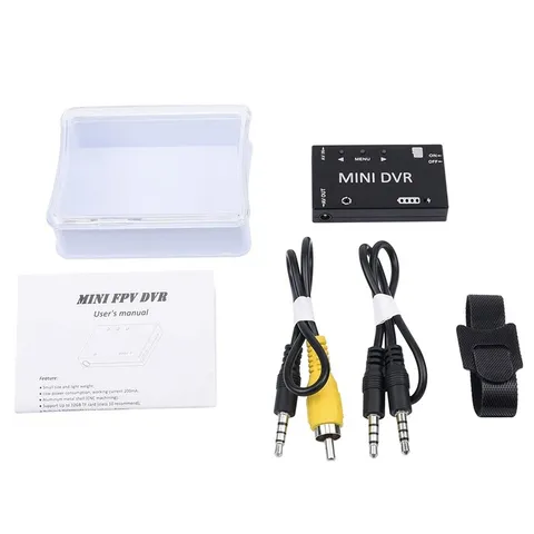 Mini DVR 5.8G-FPV Video Recorder Module CVBS Signal Input Supports 32GB TF Card