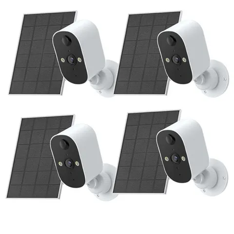 4MP WiFi Solar Outdoor Camera Wireless Home Camera Security System Digital Cam