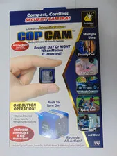 NEW Atomic Beam Cop Cam Mini Security Camera by BulbHead Body Dash Cam with Clip